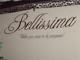 Bellissima Logo On Wall
